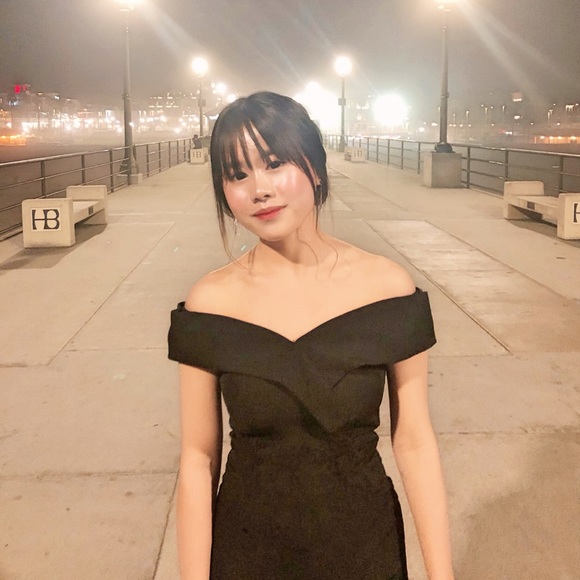 Women’s Off Shoulder Sheath Party Dress - Picture 4 of 6